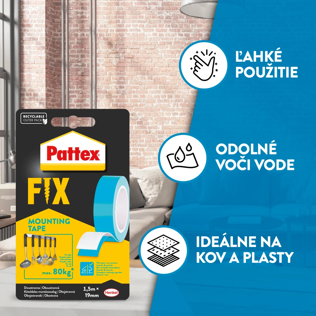 Pattex FIX montážna páska