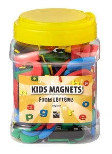 Detské magnety - Penové písmená