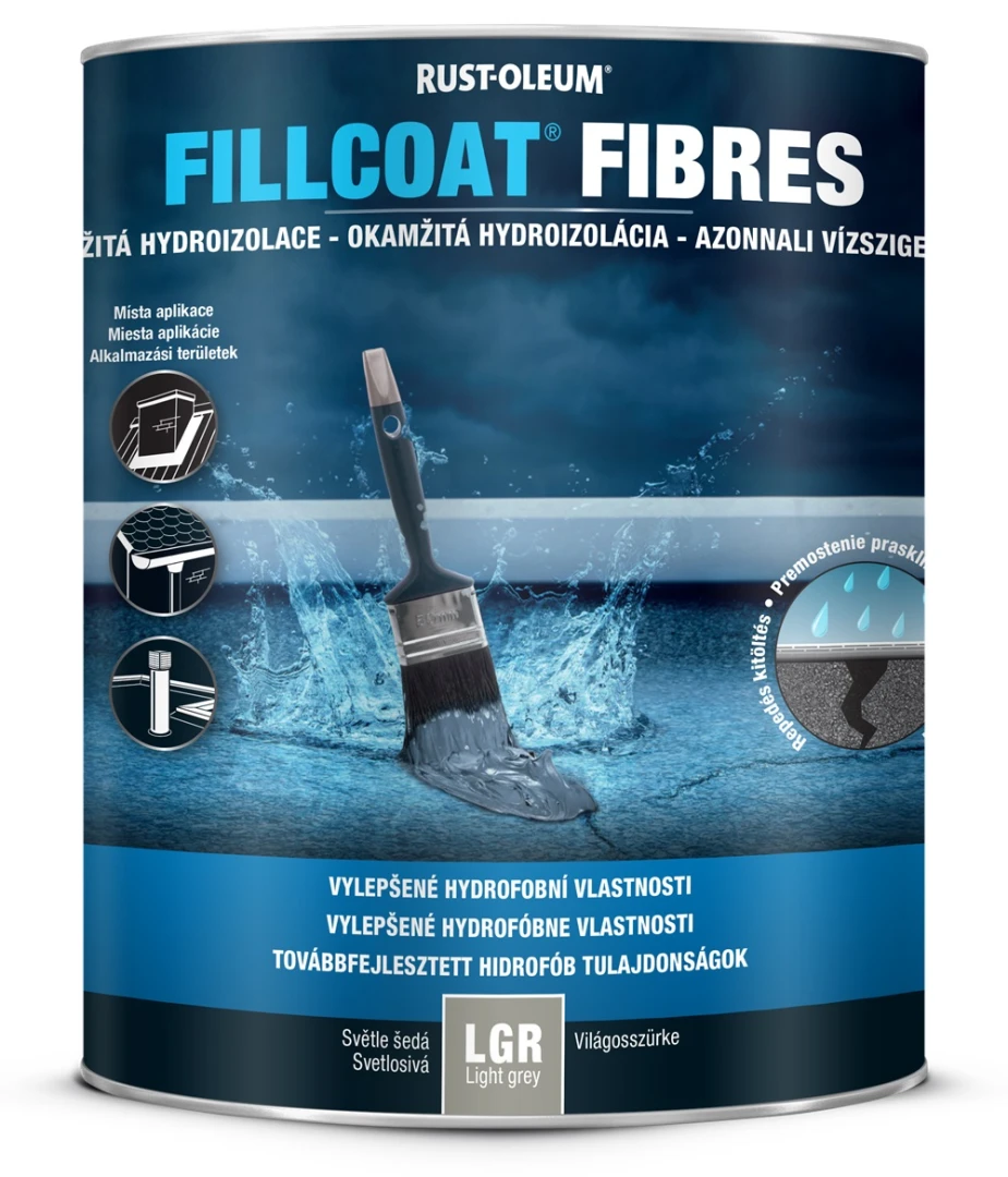 Fillcoat Fibres Waterproofing hydroizolačný náter 1 L