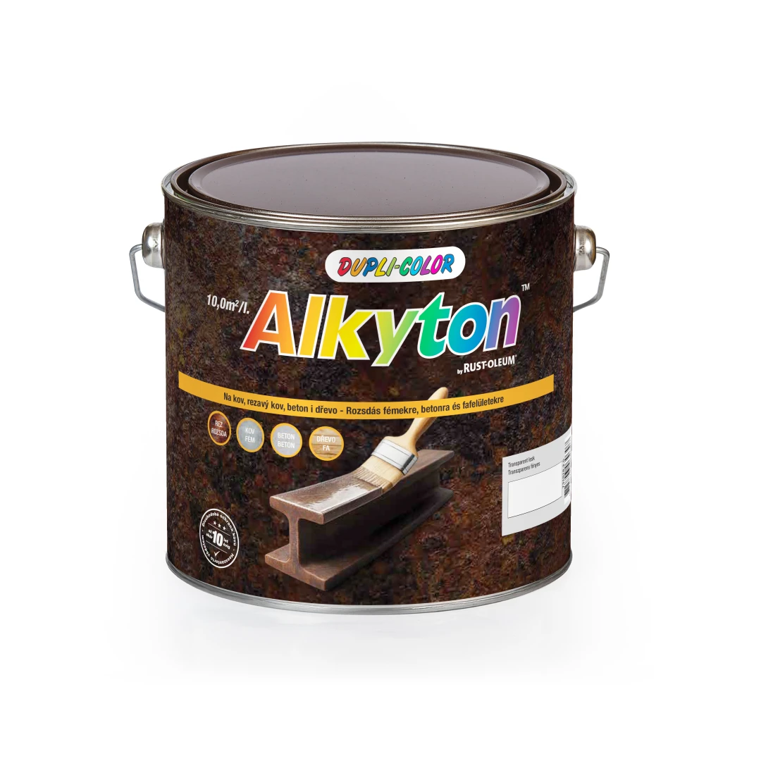 Alkyton Transparent 2v1 - lesklý lak