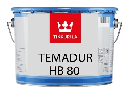 Tikkurila TEMADUR HB 80 - farba s antikoróznymi pigmentami