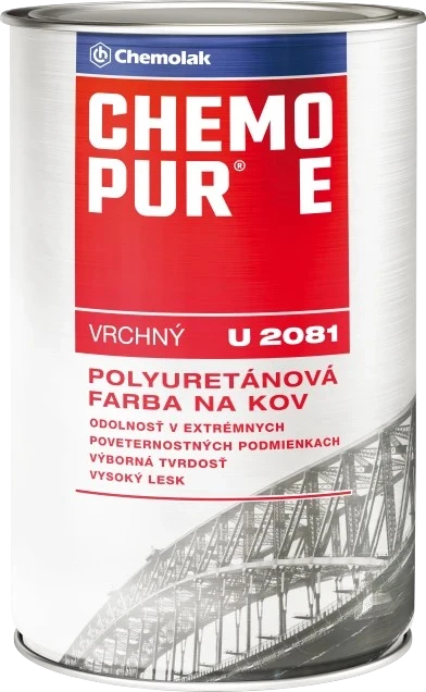 Vrchné potravinárske farby na kov