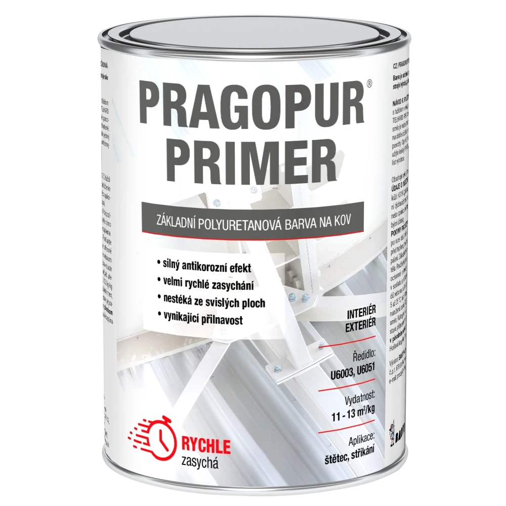 PRAGOPUR Primer, základná polyuretánová farba