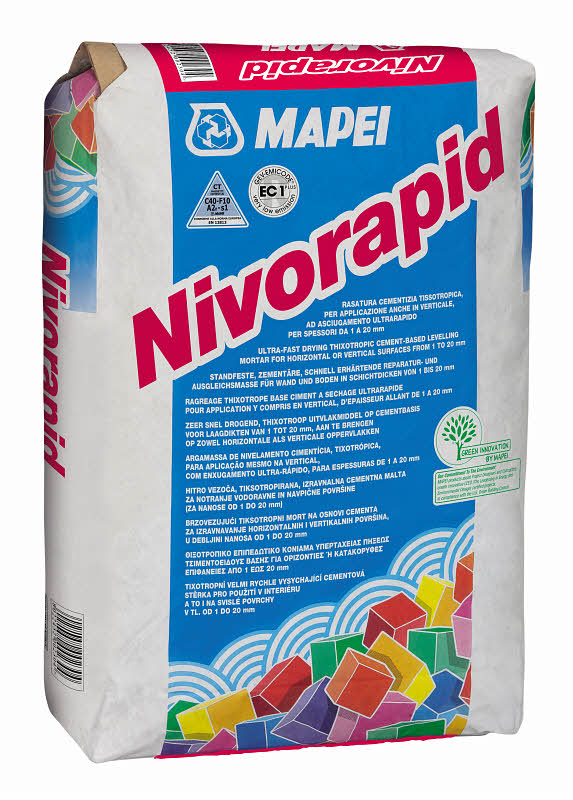 Mapei  NIVORAPID - vyrovnávacia stierka