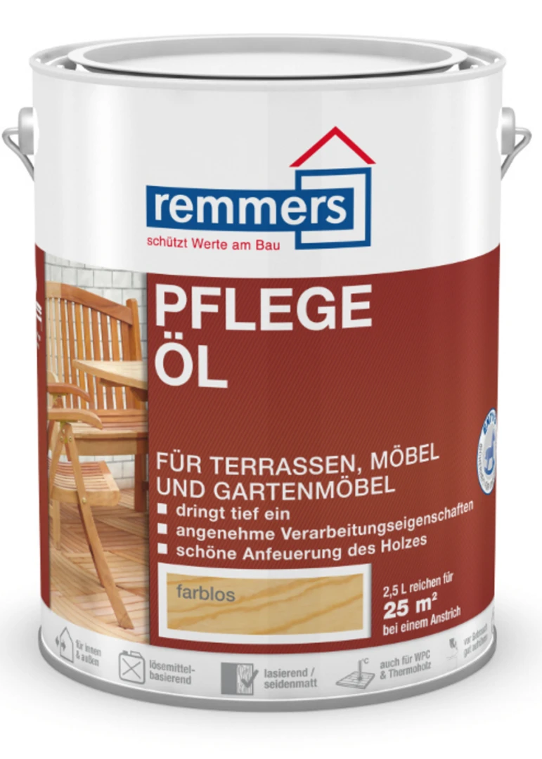 Remmers TOP terasový olej (Pflege-Öl)