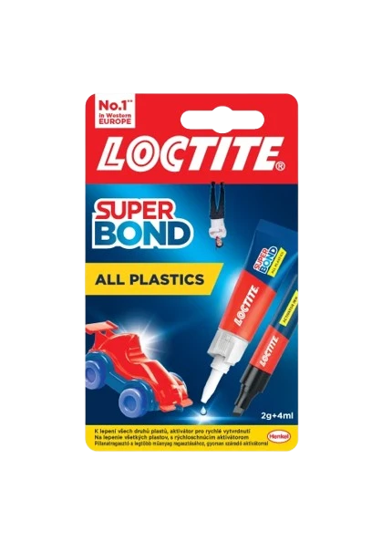 Sekundové lepidlá na plast