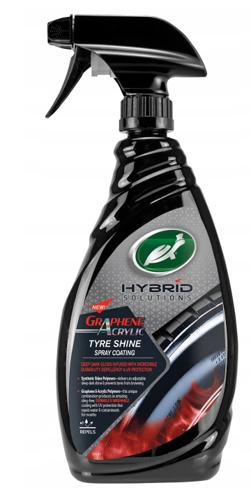 Turtle Wax Graphene Acrylic TYRE SHINE Coating 680ml