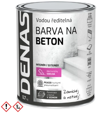 DENAS NA BETÓN vrchná farba na betón