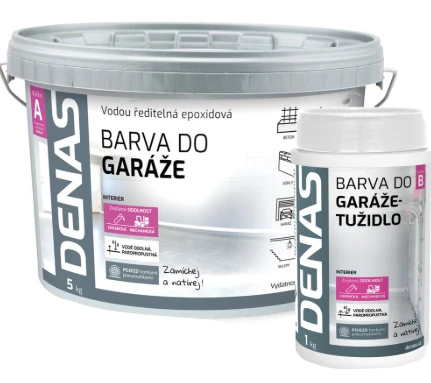 DENAS GARÁŽ RAL7040 5 kg + 1 kg tužidlo