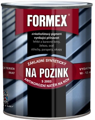 FORMEX na pozink S2003 základná farba na kov