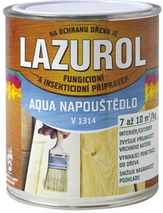 Lazurol Aqua napúšťadlo V1314 prevencia proti hubám a hmyzu