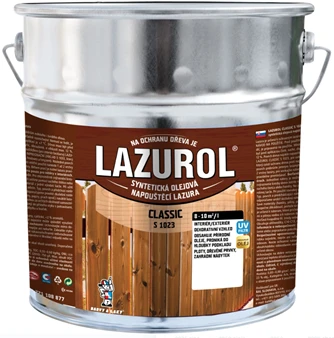 Lazurol Classic S1023 tenkovrstvová lazúra na drevo