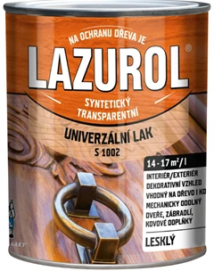 Lazurol lak na kov a drevo S1002