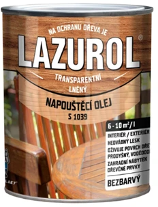 Lazurol napúšťací prírodný olej S1039 