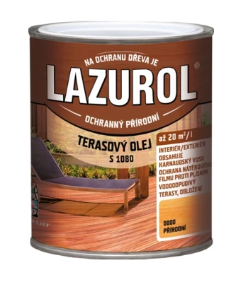 Lazurol terasový olej s voskom S1080