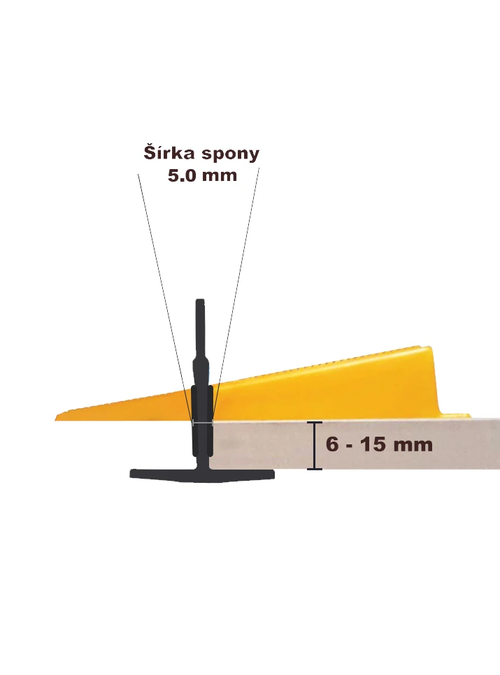 LEVELYS Spony 5mm