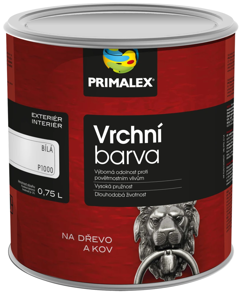 Primalex vrchná farba lesk