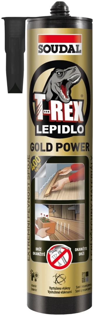 SOUDAL T-REX GOLD STRONG vysokopevnostné lepidlo