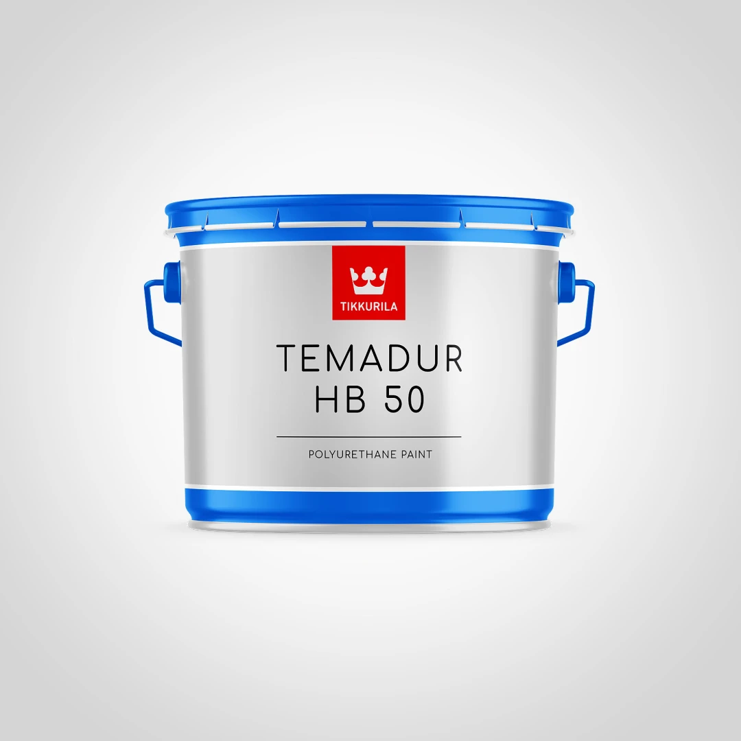 Tikkurila TEMADUR HB 50 - farba s antikoróznymi pigmentami