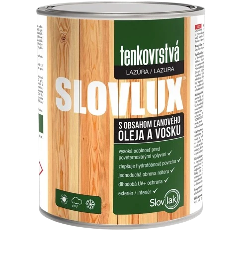 Tenkovrstvé lazúry na drevo
