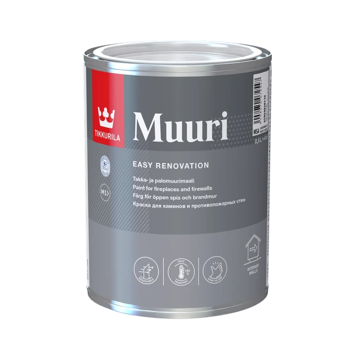 Tikkurila MUURI na krby a krbové steny