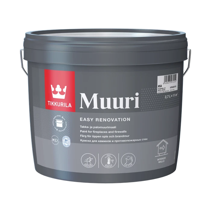 Tikkurila MUURI na krby a krbové steny