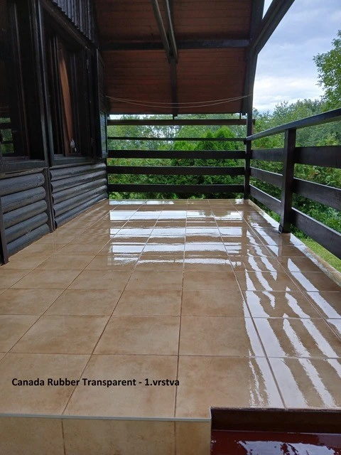 Canada Rubber TRANSPARENT hydroizolácia terás a balkónov