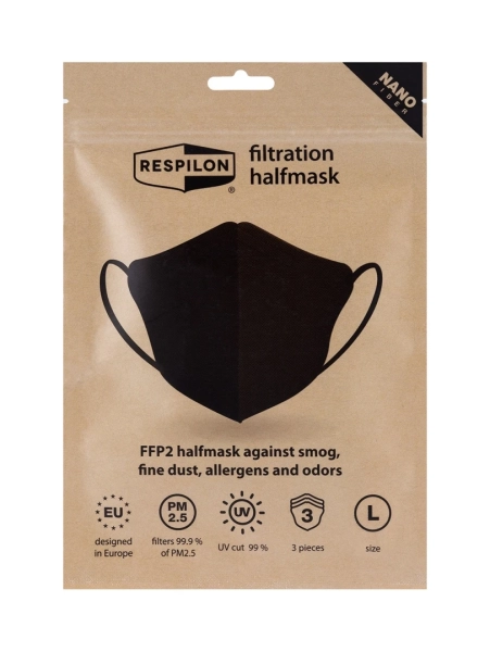 RespiPro Carbon Nano respirátor FFP2 - 3ks