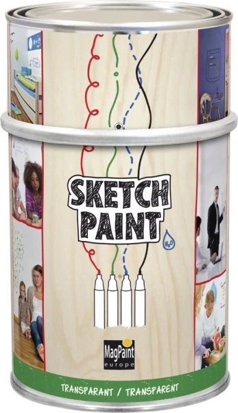 Sketchpaint popisovateľný lak transparentný