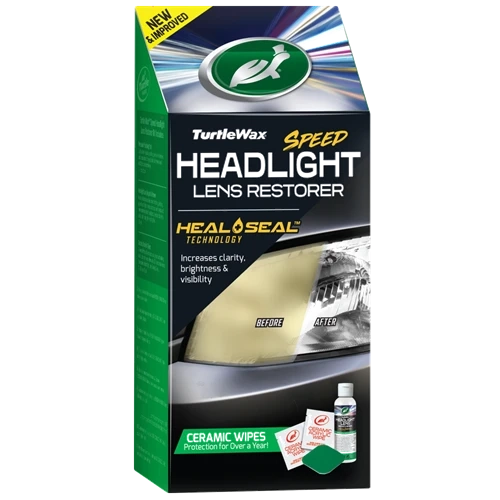 Turtle Wax Speed Headlight Lens Restorer Kit