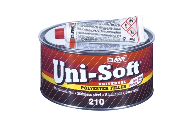 Body 210 UNI-soft Tmel na kov