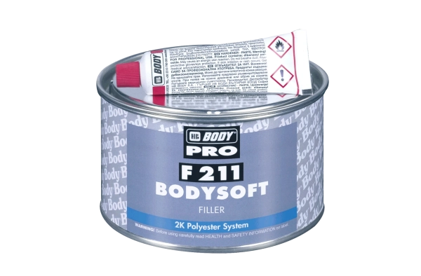 Body 211 Soft PES tmel žltý