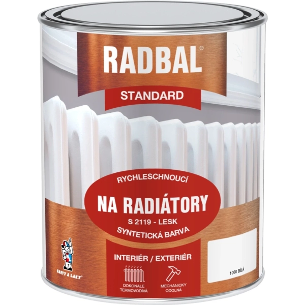 RADBAL Standard S2119, farba na radiátory 