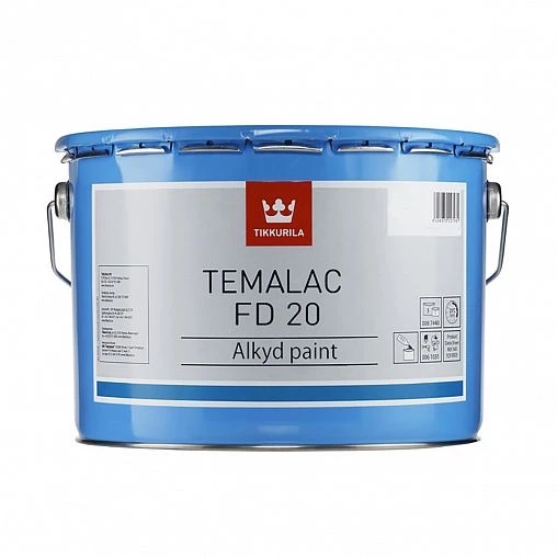 Tikkurila TEMALAC FD 20 - polomatný náter na oceľové povrchy