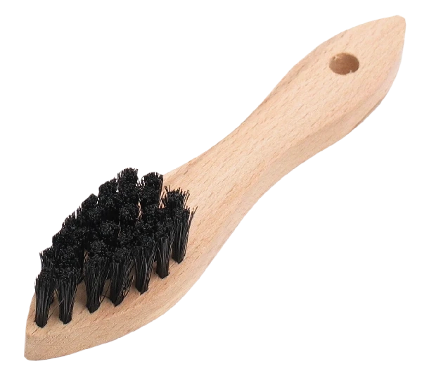 Mazačka na topánky, drevená čierna