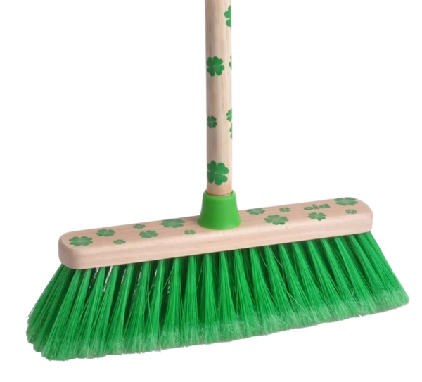 Zmeták pre domácnosť, BIO drevený s rúčkou