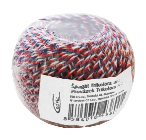 Špagát trikolóra 40g