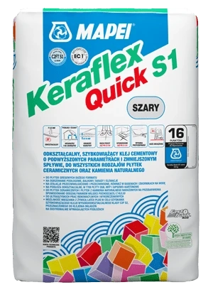 Mapei  KERAFLEX QUICK S1 - cementové lepidlo