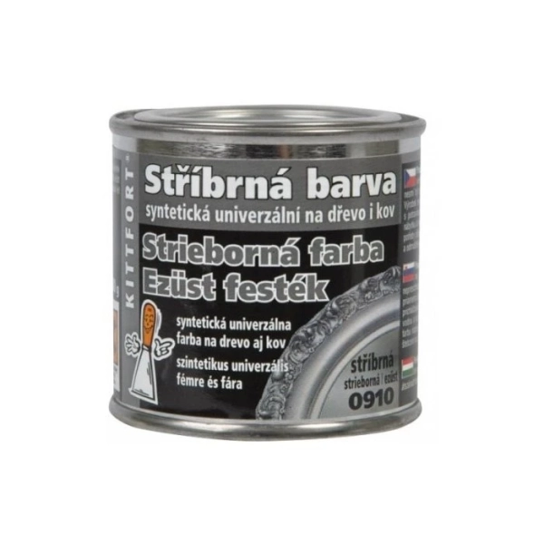 Strieborná farba 80 g