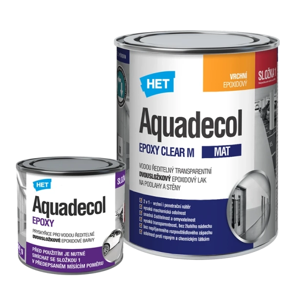 HET Aquadecol Epoxy Clear M lak