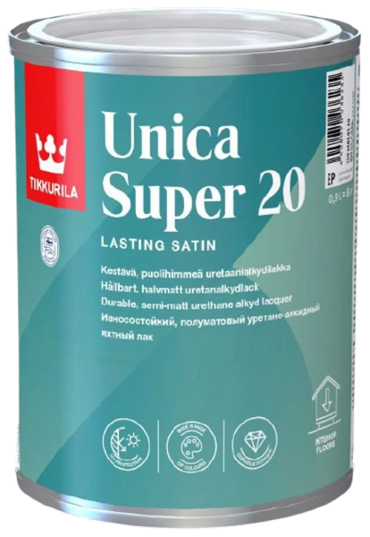 Tikkurila UNICA SUPER 20 polomatný lak