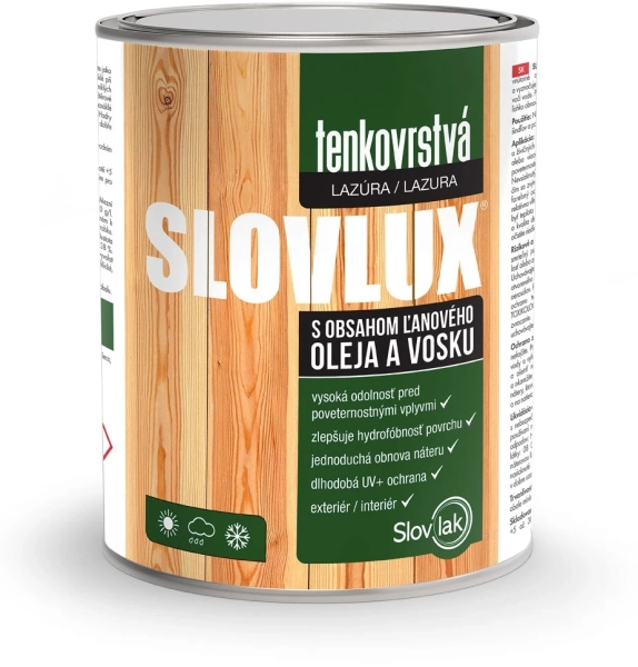 Slovlak Slovlux tenkovrstvá lazúra