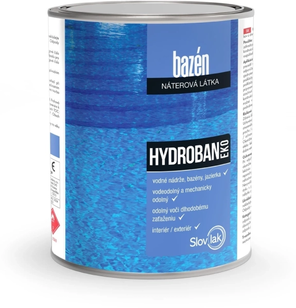 Hydroban EKO syntetická náterová hmota na bazény