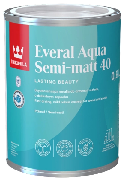 Tikkurila EVERAL AQUA SEMI MATT 40 vysokoodolný email