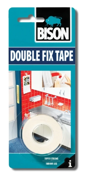 Bison Double Fix Tape 19mm x 1,5m
