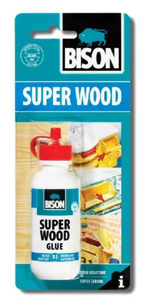 Bison Super Wood Glue 75g