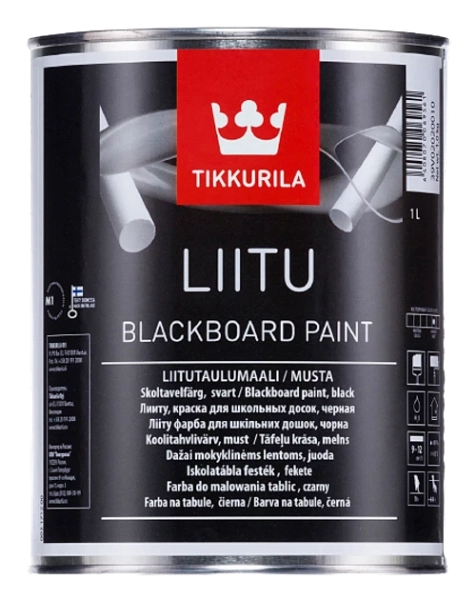 Tikkurila  LIITU BLACKBOARD PAINT  tabuľová farba