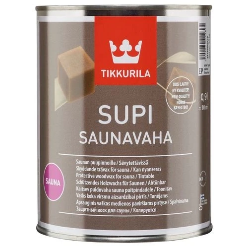 Tikkurila SUPI SAUNAVAHA ochranný vosk do sáun