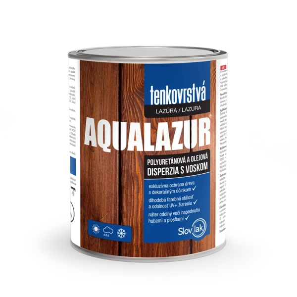 AQUALAZUR tenkovrstvá lazúra