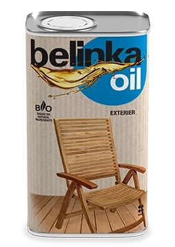 Belinka olej na drevo exteriér